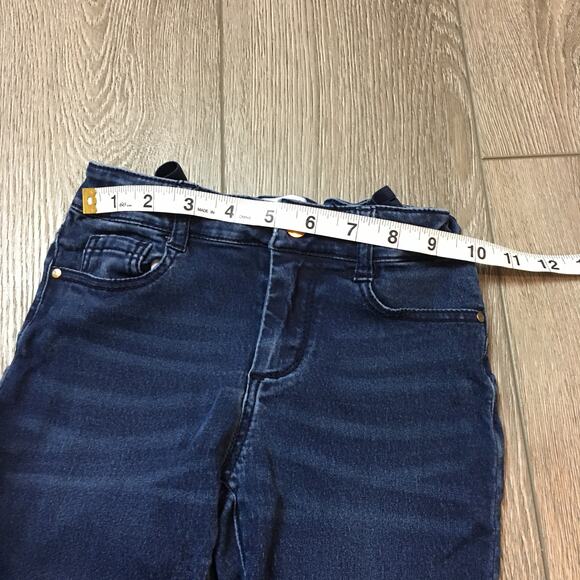 Janie & Jack Denim Girls Skinny size 6 dark - Picture 5 of 8